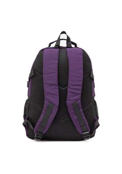 Kaff Young 51537 Purple Mor Unisex Çok Cepli Suya Dayanıklı Sırt Çantası