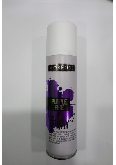 Morfose Hair Color Geçici Renkli Saç Spreyi Mor