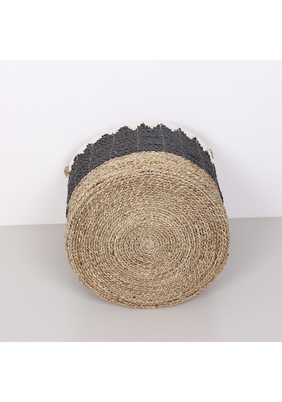 Çeşme 40x38x46 Cm. Muz Lifi El Yapımı Sepet Xl - Mix