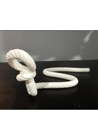 Sihirli Halat Şarap Şişesi Tutucu / Dekoratif Şarap Standı - Defy Gravity: Magical Rope Wine Bottle Holder