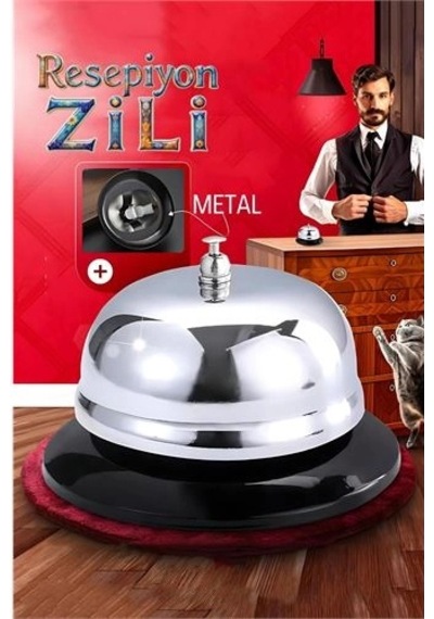 Resepsiyon Zili - Resepsiyon Ve Restoran İçin Zil - Resepsiyon Çağrı Zili 721816