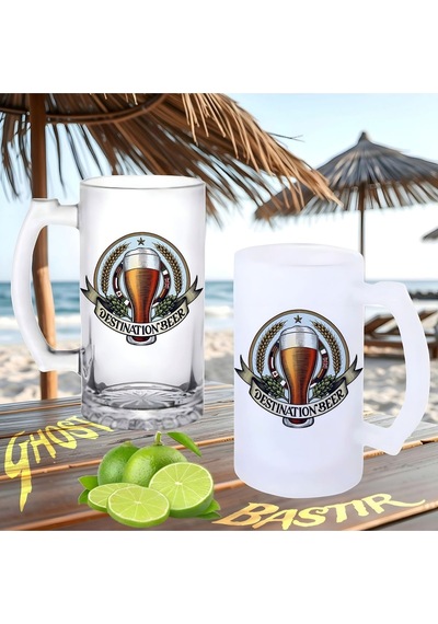Bira Destinasyonu Buzlu Ya Da Buzsuz Bira Bardağı