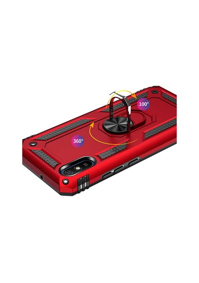 Xiaomi Redmi 9a Kılıf Zore Vega Kapak Gri
