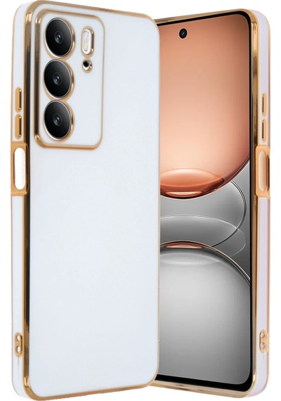 Hnrlıshp Newface Realme C75 4g Kılıf Volet Silikon - Beyaz