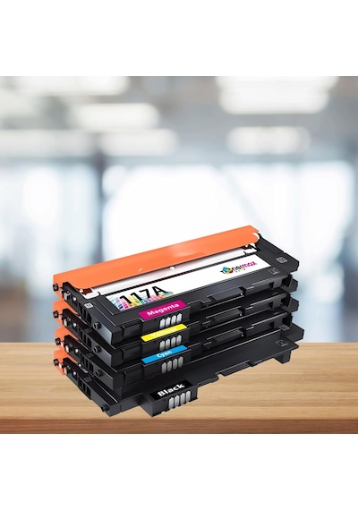Hp Uyumlu Color Laser Mfp 179fnw Muadil Toner Seti Siyah - Mavi - Sarı - Kırmızı