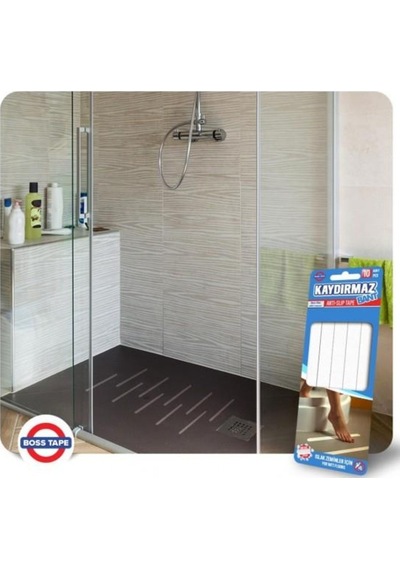 Banyo Kaydırmaz Bant Küvet,Havuz,Duşakabin,Zemin Kaydırmaz 10Adet