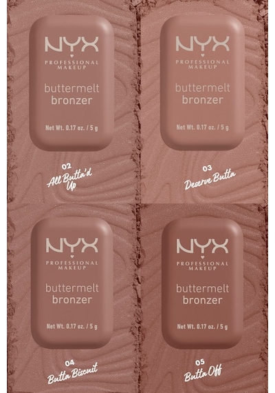 Nyx Professional Makeup Buttermelt Bronzer 02 All Buttad Up