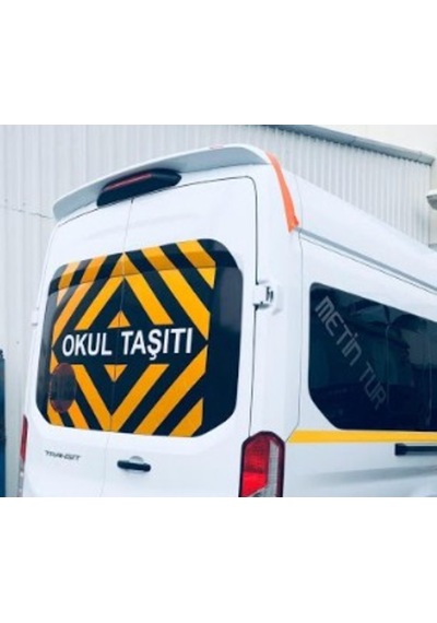 Msotodizayn Ford Transit 2019 ve Sonrası Bagaj Üstü Spoiler Aracınızın Rengi