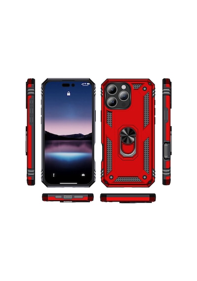 Zore Apple Uyumlu iPhone 16 Pro Max Kılıf Vega Kapak-mavi Mavi