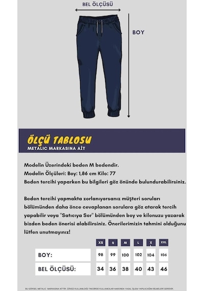 Metalic Erkek Arka Cep Etiket Detaylı Paça Lastikli Regular Fit 2'li Eşofman Altı 001 Antrasit - Gri - Siyah