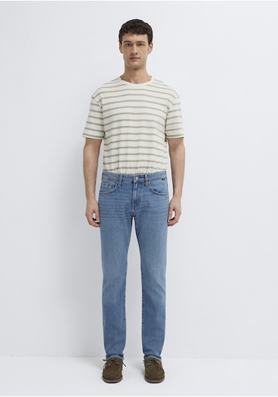 Mavi - Jake Premium Blue Puslu Açık Mavi Jean Pantolon 0042283030