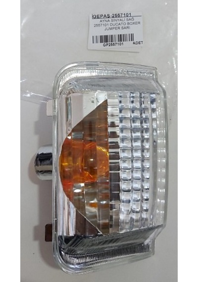 Gepaş Ayna Sinyali Sağ 2557101 Ducato Boxer Jumper Sarı KNO-GEPAŞ-2557101