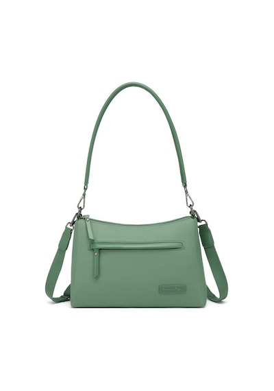 Smart Bags Twill Dimi Kumaş Kadın Omuz Çantası 3325 Yeşil