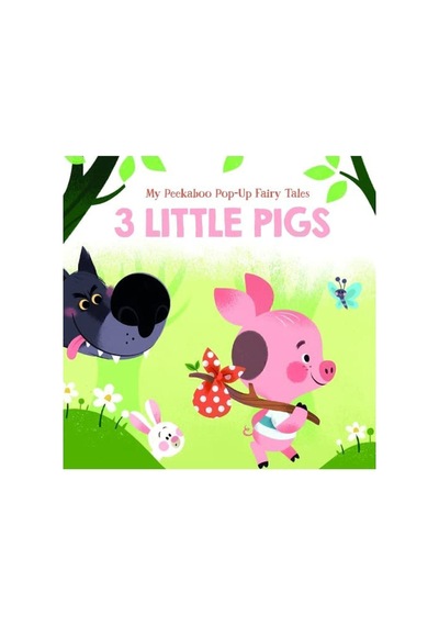 My Peekaboo Pop Up Fairy Tales 3 Little Pigs Book