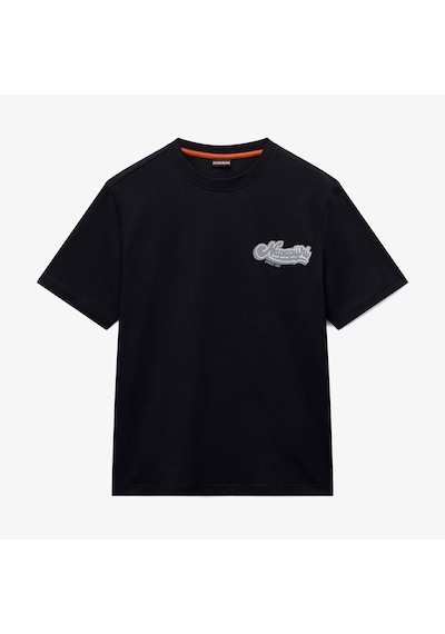 Napapijri S-zinc Erkek Siyah T-shirt Np0a4g649411