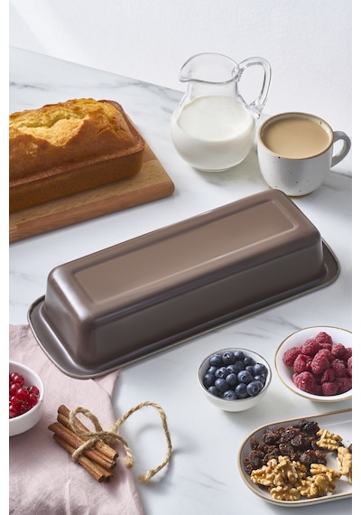 Karaca Mocca Baton Çelik Kek Kalıbı 30 Cm Bronz
