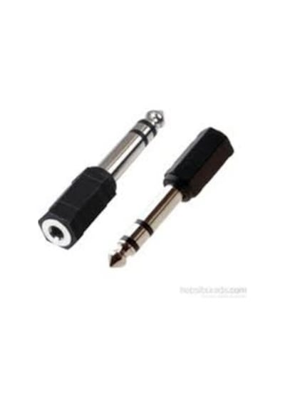 3.5Mm Jack / 6.3Mm Gitar Jack Dönüştürücü - Süper (Aaa) Kaliteli