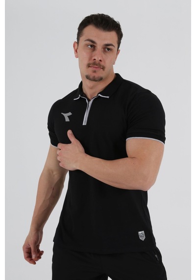 Diadora Satürn Kamp T-Shirt Siyah