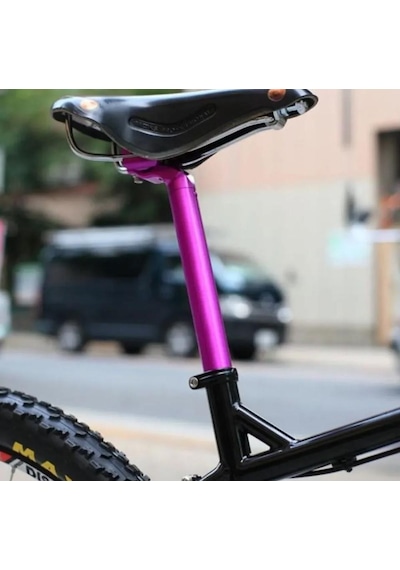 Xbyc 679 Wake Sele Borusu 27.2mm Çap X 35cm Uzunluk Hafif Renkli Bisiklet Koltuk Borusu Sarı Renk Sarı