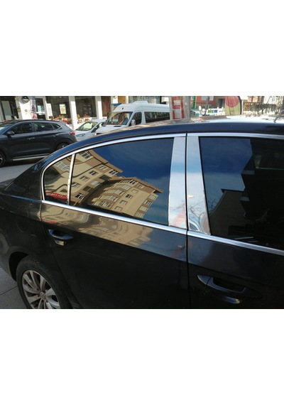 Volkswagen Passat B7 Krom Cam Direği 2012-2014 Paslanmaz Çelik