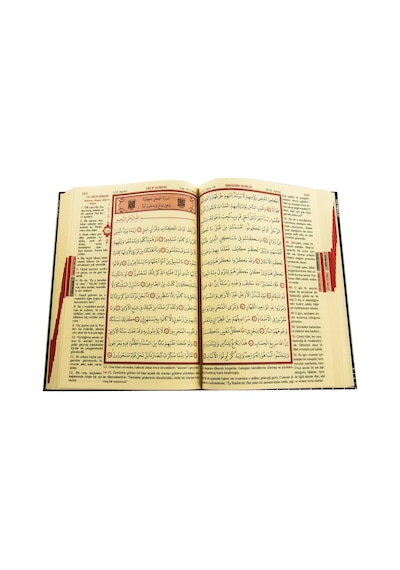 Kabe Desenli Kuranı Kerim - Kutulu - Mealli - Orta Boy - Ayfa Yay