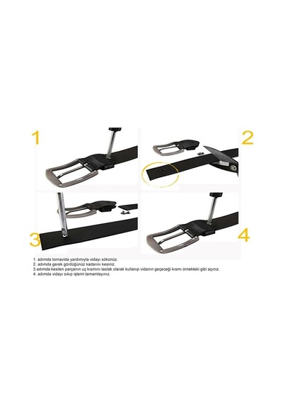 Summıt 2150 Erkek %100 Hakiki Deri Kot & Kumaş Kemeri
