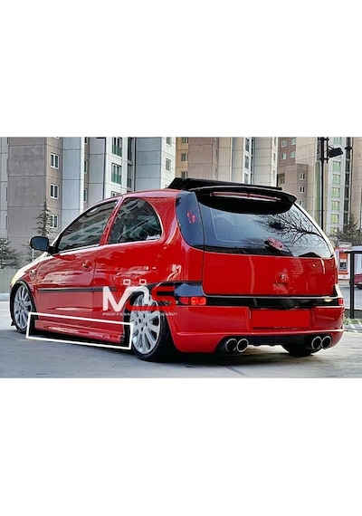 Opel Corsa C İrmscher Marşpiyel Sağ Sol Takım Fiberglass Boyasız