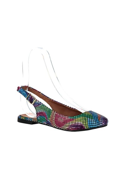 Fox Shoes Multi Kadın Babet B726105207 Multi Çok Renkli