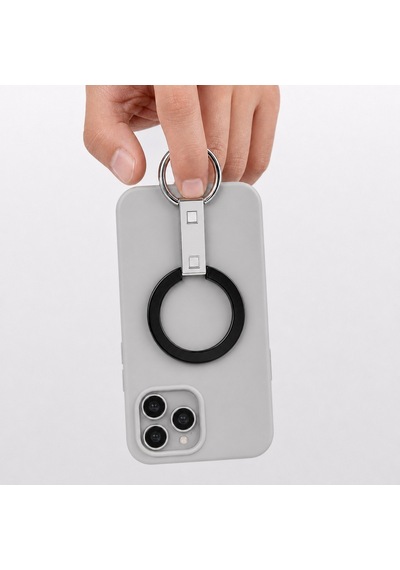 Zore Paris M1 Magnetik Ring Stand Telefon Tutucu Siyah