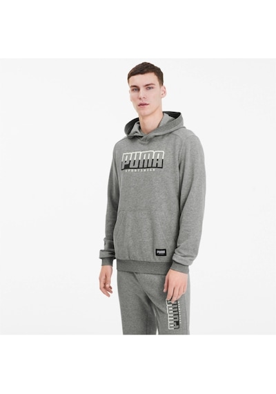 Puma Erkek Spor Gri Sweatshirt - Athletıcs - 58134703 001