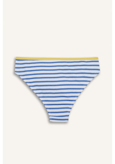 Defacto Kız Çocuk Çizgili Bikini Takımı E5131a825hsbe194 Mavi