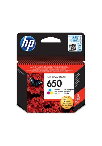 HP CZ102AE (650) Renkli Mürekkep Kartuş