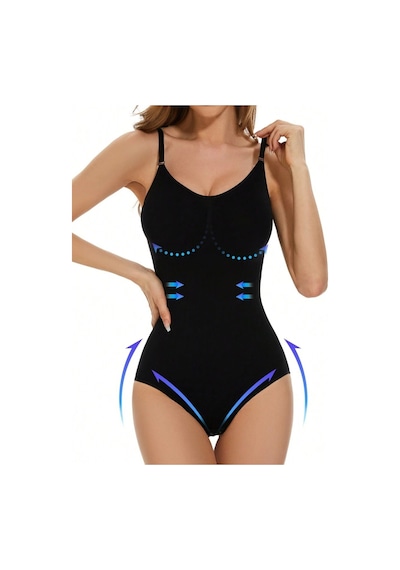 Mistirik Mamey Çıtçıtlı Zıbın Korse Extra Push Up Etkili Siyah Renk10 Siyah