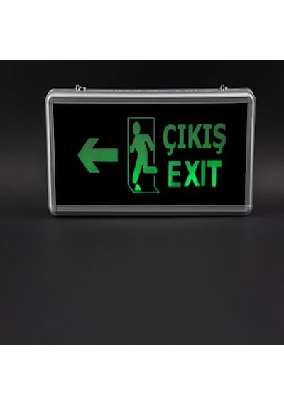 Cata Ct-9170 3W Exıt Çıkış Armatürü Ledli 3 Saat Akülü