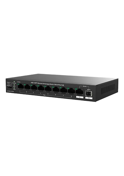 Tenda Teg1110pf-8-120w 10port 10/100/1000 Swıtch