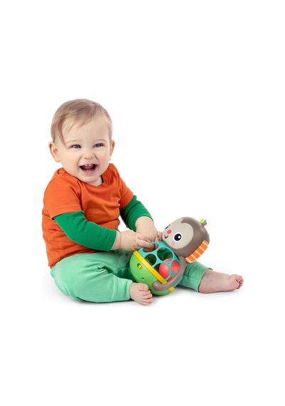 Bright Starts Grab & Giggle Monkey Light-up Müzikal Çıngırak Oyuncağı