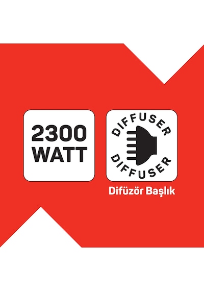 Hairstar Ion Difüzörlü Saç Kurutma Makinesi 2300w Gri - Ar5119