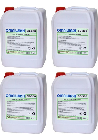 Omniwash Sd-300 Ihlamur Oda Ve Çamaşır Parfümü 5 Litre 4 Adet Diğer