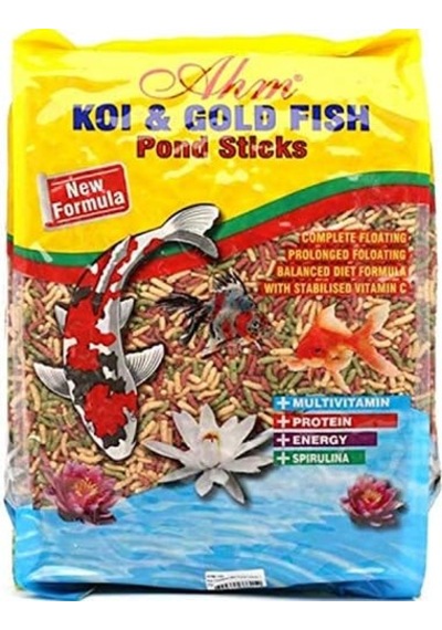 Ahm Koi Goldfish Mix Pond Sticks 1 Kg Balık Yemi
