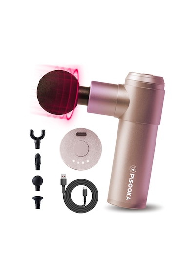 Project Mars Pısooka X2 Kadınlar İçin Mini Masaj Tabancası 0.5kg - Boyun Gerginliği İçin Güçlü El Masaj Aleti - 4 Aparatlı Sessiz Masaj Tabancası, Usb-c Ve Hediye Kutusu Pembe Project Mars Pısooka X2 Kadınlar İçin Mini Masaj Tabancası 0.5kg - Boyun Gerginliği İçin Güçlü El Masaj Aleti - 4 Aparatlı Sessiz Masaj Tabancası, Usb-c Ve Hediye Kutusu Pembe