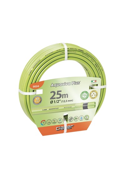 Claber 9004 Aquaviva Plus 1/2'' 25 Mt Bahçe Hortumu