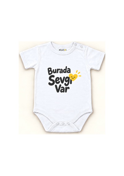Babylimon Burada Sevgi Var Beyaz Kısa Kollu Çıtçıtlı Bebek Zıbını Beyaz - Burada Sevgi Var - 928161960 Beyaz - Burada Sevgi Var Babylimon Burada Sevgi Var Beyaz Kısa Kollu Çıtçıtlı Bebek Zıbını Beyaz - Burada Sevgi Var - 928161960 Beyaz - Burada Sevgi Var