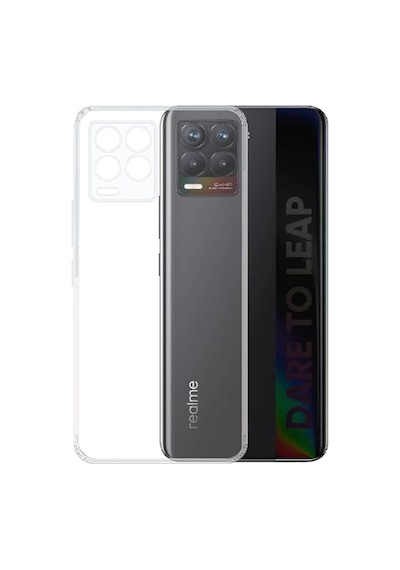 Adige Realme 8 Pro Kılıf Kamera Korumalı Süper Silikon