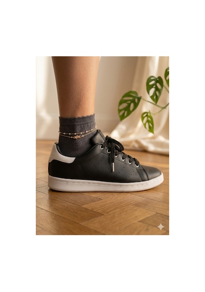 Cool Genç Unisex Yazlık Terletmez Kaydırmaz Koku Yapmaz Hafif Full Ortopedik Günlük Sneaker Ayakkabı Siyah Cool Genç Unisex Yazlık Terletmez Kaydırmaz Koku Yapmaz Hafif Full Ortopedik Günlük Sneaker Ayakkabı Siyah
