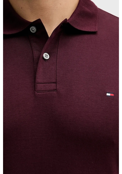 Tommy Hilfiger Erkek Polo Yaka T Shirt Mw0mw37317 Vlp Bordo Bordo
