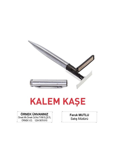 Kişiye Özel Kalem Kaşe Diğer