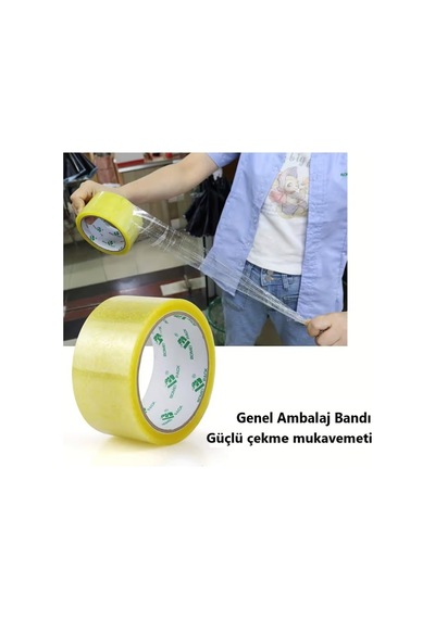 Jokey Ambalaj Hotmelt Kuvvetli Koli Bandı En:45mm Metraj: 40metre 6.adet Diğer