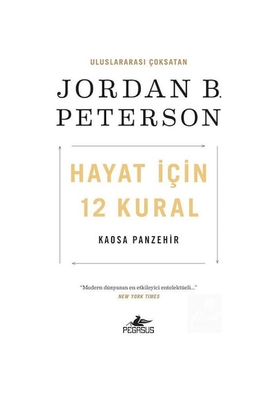 Hayat İçin 12 Kural - Jordan B. Peterson - Pegasus