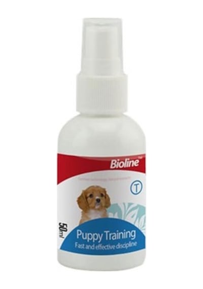 Bioline Köpek için Tuvalet Eğitim Spreyi 50 ML
