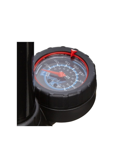 XLC Pompa Ayaklı Delta PU-S04 11 Bar Çift Sibob Uyumlu 160 PSI Siyah